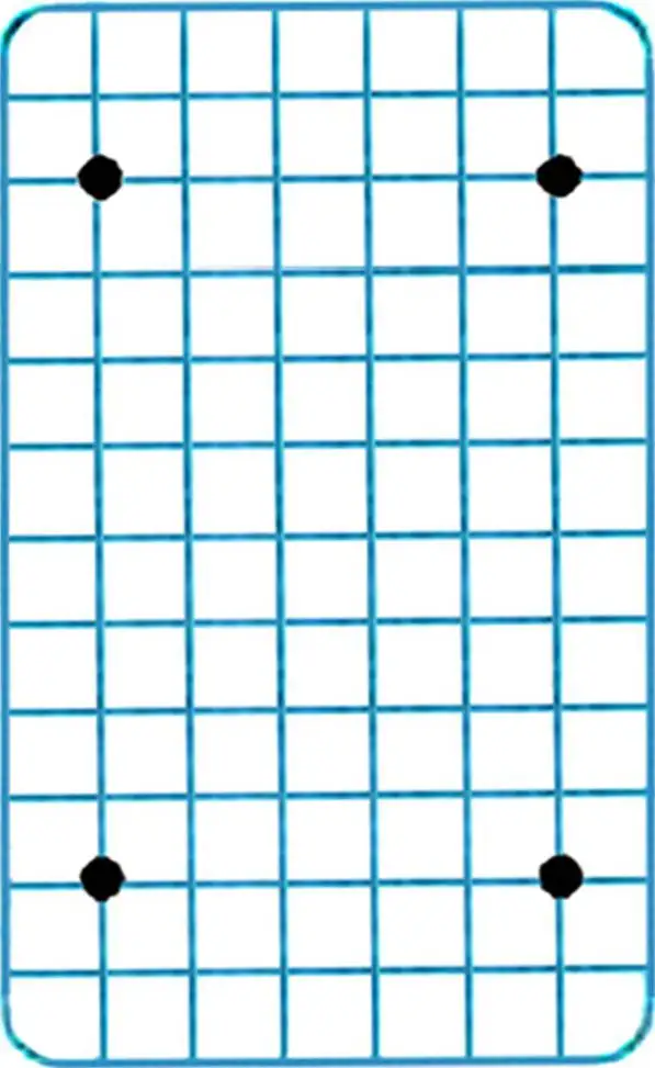 Sheet with dots
