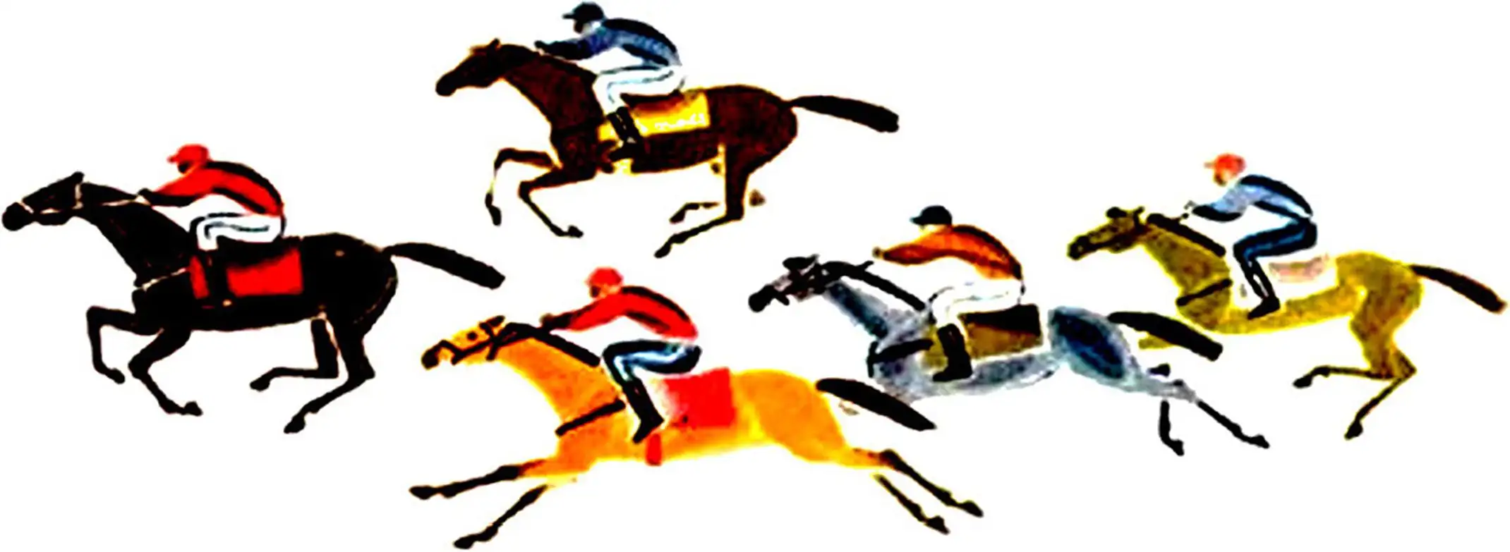 Jumping horses
